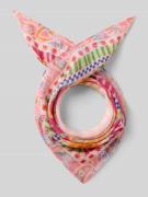 Codello Bandana mit floralem Allover-Print in Pink, Größe 1