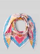 Codello Seidentuch mit floralem Allover-Print in Pink, Größe 1
