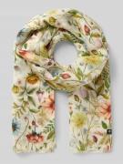 Fraas Schal mit floralem Allover-Print in Schilf, Größe 1