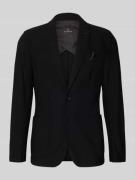 Zuitable Regular Fit Anzugjacke mit Strukturmuster Modell 'Bob' in Bla...