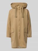 G-LAB Regenmantel mit Kapuze und Zweiwege-Reißverschluss Modell 'UNA' ...