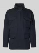 G-LAB Jacke mit Stehkragen und Pattentaschen Modell 'DEFENDER' in Mari...