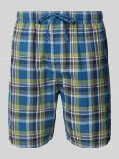 Schiesser Straight Fit Bermuda mit elastischem Bund in Oliv, Größe 48