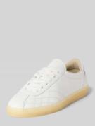 Copenhagen Sneaker aus echtem Leder mit Logo-Prägung in Weiss, Größe 3...
