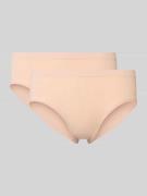 Sloggi Modal Slip mit elastischem Bund in Beige, Größe L