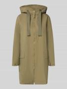 G-LAB Regenmantel mit Kapuze und Zweiwege-Reißverschluss Modell 'UNA' ...