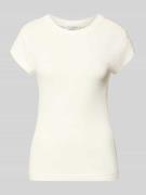 Marc O'Polo Slim Fit T-Shirt aus reiner Baumwolle in Hellgrau, Größe L