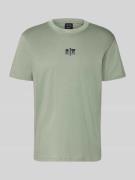 ARMANI EXCHANGE T-Shirt mit Logo und Rundhalsausschnitt in Mint, Größe...