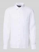 Marc O'Polo Regular Fit Freizeithemd aus reinem Leinen in Weiss, Größe...