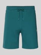 SERGIO TACCHINI Shorts mit Logo-Stitching Modell 'EGEO' in Petrol, Grö...