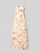 Jake*s Collection Midikleid mit verstellbaren Trägern in Beige, Größe ...