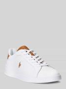 Polo Ralph Lauren Low Top Sneaker aus Glattleder in Weiss, Größe 40