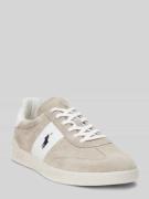 Polo Ralph Lauren Low Top Sneaker aus Veloursleder in Beige, Größe 40
