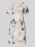 ZABAIONE Knielanges Kleid mit Rundhalsausschnitt Modell 'Ca44rla' in B...