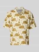 JAKE*S STUDIO MEN Regular Fit Freizeithemd mit Reverskragen in Hellgru...