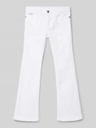 Calvin Klein Jeans Flared Jeans im 5-Pocket-Design in Weiss, Größe 140