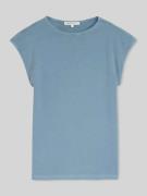 Tom Tailor Denim Regular Fit T-Shirt aus Baumwoll-Mix in Hellblau, Grö...