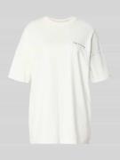 Marc O'Polo Denim Oversized T-Shirt aus reiner Baumwolle in Offwhite, ...