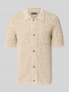 Marc O'Polo Regular Fit Freizeithemd aus Baumwoll-Leinen-Mix in Offwhi...