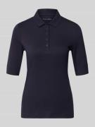 Christian Berg Woman Slim Fit Poloshirt mit Knopfleiste und 1/2-Arm in...
