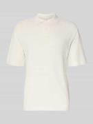 Redefined Rebel Relaxed Fit Poloshirt Modell 'FERDINAND' in Weiss, Grö...