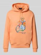 Polo Ralph Lauren Regular Fit Hoodie aus Baumwoll-Mix in Orange, Größe...