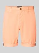 Superdry Regular Fit Shorts mit Münztasche in Apricot, Größe 28