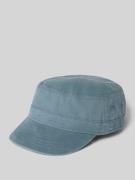 camel active Military Cap mit Logo-Stitching in Bleu, Größe 1