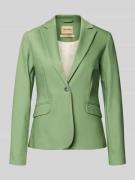 MOS MOSH Regular Fit Blazer mit Pattentaschen Modell 'Blake' in Gruen,...