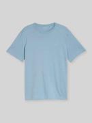 Tom Tailor Regular Fit T-Shirt aus reiner Baumwolle in Rauchblau, Größ...