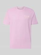 Marc O'Polo Relaxed Fit T-Shirt aus reiner Baumwolle in Flieder, Größe...