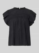 Vero Moda Regular Fit Blusentop aus reiner Baumwolle Modell 'TRINE' in...