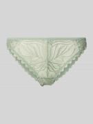 Neo Noir Slip aus Spitze Modell 'Skin Acai' in Hellgruen, Größe L