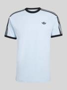 adidas Originals Regular Fit T-Shirt aus reiner Baumwolle in Hellblau,...
