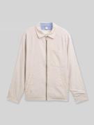 Tom Tailor Regular Fit Blouson aus Leinen-Baumwolle-Mix in Beige, Größ...