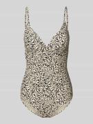 Barts Badeanzug mit V-Ausschnitt Modell 'Mahry' in Black, Größe 36