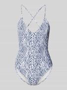 Barts Badeanzug mit rückseitiger Schnürung Modell 'Nerissa' in Blau, G...