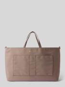 Hey Marly Handtasche mit Logo-Detail in Hellbraun, Größe 1