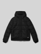 CARS JEANS Regular Fit Steppjacke mit Logo-Patch Modell 'Haswar' in Bl...