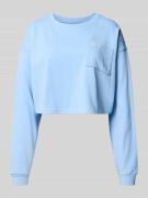 Calvin Klein Underwear Cropped Pyjama-Oberteil mit Logo-Stitching in H...