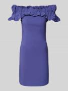 YAS Cocktailkleid mit Carmen-Ausschnitt Modell 'CARRIE' in Bleu, Größe...