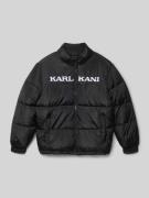 KARL KANI Steppjacke mit Label-Stitching in Black, Größe 122