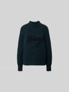 Anine Bing Pullover mit Alpaka-Woll-Anteil in Dunkelgruen, Größe L