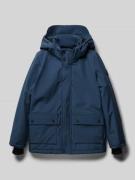 CARS JEANS Parka mit Kapuze Modell 'TRYNNAR' in Marine, Größe 164