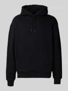 Les Deux Hoodie mit Känguru-Tasche Modell 'Danton' in Black, Größe S