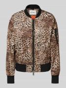 IQ Studio Jacke mit Zweiwege-Reißverschluss in Beige, Größe 40