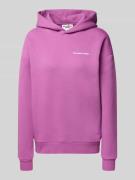 Colourful Rebel Relaxed Fit Hoodie mit Label-Detail in Fuchsia, Größe ...