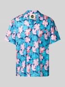 BOARDIES Freizeithemd mit Knopfleiste in Pink, Größe L