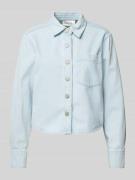 My Essential Wardrobe Regular Fit Jeansbluse mit Brusttasche Modell 'W...