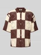 WOODBIRD Freizeithemd mit Umlegekragen Modell 'Banks' in Offwhite, Grö...